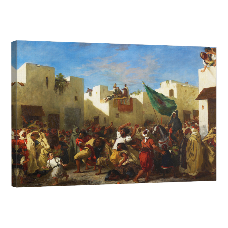 Фанатици в Танжер 1838